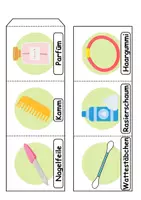 Vorschau - Arbeitsblätter - Leporello/Faltbuch Thema Körperpflege/Hygiene (Klasse 1 und 2) - Seite 2