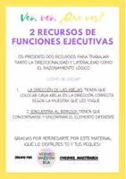 Vista previa - Tarjetas / Manipulativos - FUNCIONES EJECUTIVAS: DIRECCIONALIDAD Y RAZONAMIENTO LÓGICO - página 1