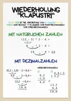 Vorschau - Arbeitsblätter - Mit Brüchen rechnen - Klapustri - Seite 2