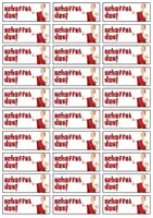 Vorschau - Mal- und Bastelvorlagen - Latein Römer Schokoriegel-Aufkleber "DU schaffst das" - Deckblatt