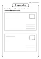 Vorschau - Arbeitsblätter - Brief 📩📬 - Kuvert, persönlicher & förmlicher Brief inkl. Abschlussrätsel - Seite 3