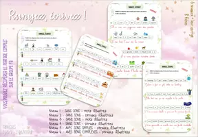 Aperçu - Feuilles d'exercices - Rangez, écrivez ! (cycle 2) - Page de couverture