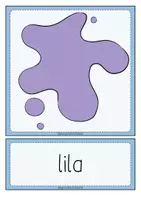 Vorschau - Bildkarten - FARBEN Wort- und Bildkarten - Seite 3
