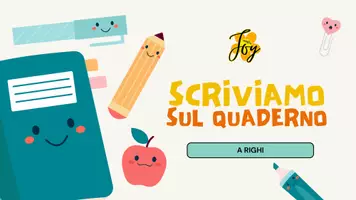 anteprima - Materiale di supporto/inclusione - Paginetta - come si scrive sul rigo di prima? - Pagina 1
