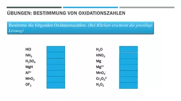 Vorschau - Arbeitsblätter - Erweiterte Redoxreaktionen Übungsprogramm - Seite 3