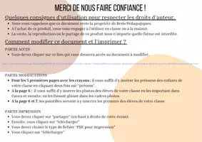 Aperçu - Autre type de ressources - Lotto des prénoms de la classe - version modifiable - Page 1