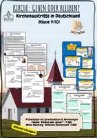 Vorschau - Arbeitsblätter - Die Kirche: Altmodisch oder immernoch gut ? (Materialpaket 9./10.Klasse) - Seite 1