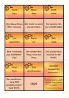 Vorschau - Spiele - Lesespiel - Codewörter Unsinnssätze 2 - Seite 2