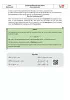 Vorschau - Merkblätter - Lernzusammenfassung Quadratwurzeln - Klasse 9 - Deckblatt