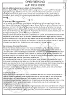 Vorschau - Arbeitsblätter - Himmelsrichtungen und Kompass - Deckblatt