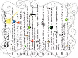 Vorschau - Arbeitsblätter - Lesespurgeschichte fairy tales - Seite 3