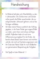 Vorschau - Unterrichtsreihen - die 4 Jahreszeiten Klasse 1-2 mit Bildkarten - Seite 1