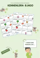 Vorschau - Spiele - Kennenlern-Bingo - Deckblatt