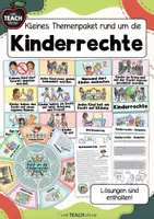 Vorschau - Arbeitsblätter - Themenpaket - Kinderrechte / Kindertag / Weltkindertag - Deckblatt