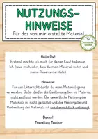 Vorschau - Stationenlernen - Reflexion - Karten zur Visualisierung -Stein und Feder - Referendariat - Seite 2