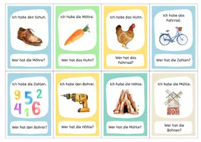 Vorschau - Spiele - Dehnungs H Lesespiel Ich habe ... Wer hat ...? - Seite 2