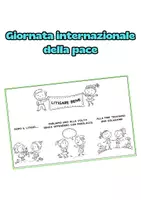 anteprima - Schede informative - Giornata internazionale della pace: Litigare bene - Pagina di copertina