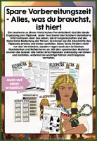 Vorschau - Arbeitsblätter - Altes Ägypten Kleopatra Flipbook für den Geschichtsunterricht - sofort einsetzbar - Seite 2