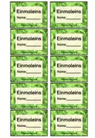 Vorschau - Fördermaterial/Inklusion - Einmaleins Lernkarten Karteikarten mit Lösungen - Seite 2
