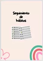 Vista previa - Hojas de trabajo - Seguimiento de hábitos - Portada