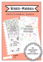 Vorschau - Mal- und Bastelvorlagen - Englische Mandalas Unregelmäßige Verben Zeitformen - Deckblatt