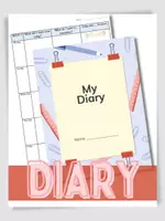 Vorschau - Anderer Materialtyp - My Diary - Tagebuch zu den Unterrichtsstunden - Deckblatt