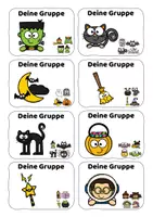 Vorschau - Bildkarten - Gruppenkarten - Teamkarten - Halloween - Seite 3