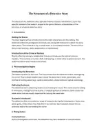 Vorschau - Arbeitsblätter - Writing a Detective Story: Handout + Template - Seite 2