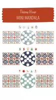 Aperçu - Apprentissages en autonomie - 3x minis MANDALAS (images à replacer) Hiver + Noël - Page de couverture