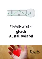 Vorschau - Arbeitsblätter - Einfallswinkel gleich Ausfallswinkel – Wir spielen Minigolf - Deckblatt