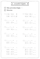 Vorschau - Arbeitsblätter - Analogieaufgaben Subtraktion 100 - Seite 2