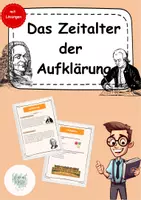 Vorschau - Arbeitsblätter - Das Zeitalter der Aufklärung - Deckblatt