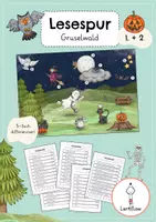 Vorschau - Arbeitsblätter - Lesespur Halloween | Kl. 1 + 2 - Deckblatt