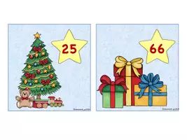 Vorschau - Aufgabenkarten - Rechenspaziergang ZR 100 Weihnachten - Seite 2