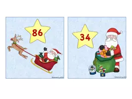 Vorschau - Aufgabenkarten - Rechenspaziergang ZR 100 Weihnachten - Seite 3