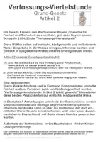 Vorschau - Arbeitsblätter - #demokratiestaerken: GG Artikel 2, leicht gemacht - Seite 1