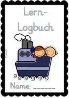 Vorschau - Anderer Materialtyp - Lernlogbuch oder Lerntagebuch zur Reflexion des Lernprozesses - Deckblatt