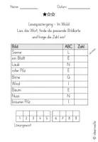 Vorschau - Arbeitsblätter - Herbst-Lesespaziergang 1.& 2. Klasse - Seite 2