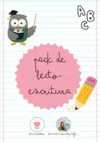 Vista previa - Unidades / Secuencias / Situaciones de Aprendizaje - Pack de lectoescritura con juegos manipulativos - página 1