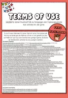 Vorschau - Poster - Stundentransparenz - rot // Englisch - Seite 1