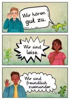 Vorschau - Poster - 20 Klassenregeln - Eidechse für die Eidechsenklasse (Grundschule) - Seite 3