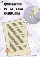 Vista previa - Manualidades / Dibujos para colorear - Halloween | Manualidad Casa Embrujada Actividad Creativa y Foco para Niños (6-12 años) - página 3