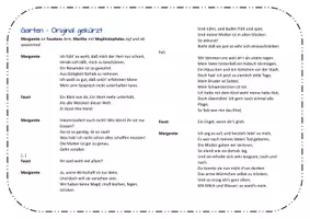 Vorschau - Arbeitsblätter - Zwischen Liebe und Verführung: Margarete im Zwiespalt – Die Gartenszene in Goethes Faust - Seite 3