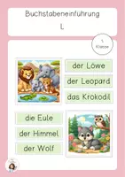 Vorschau - Spiele - Buchstabeneinführung L - Deckblatt