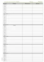 Vorschau - Lehrpläne/Lehrermaterial - Jahresüberblick 2024-2025 - Montag - Freitag - Deckblatt