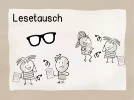 Vorschau - Spiele - 20 Minuten Lesezeit - Lesetausch (Kl. 1-4) - Seite 1