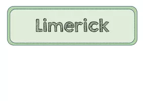 Vorschau - Poster - Limerick Tafelmaterial (Bauplan) + Satzstarter (Reflexion) - Seite 1