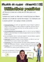 Aperçu - Préparation de séance / Séance complète - Kit pédagogique: Modèle de Bohr Jeu de mémoire | Cartes flash | Domino - Page 3