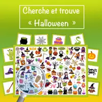 Aperçu - Jeux - Cherche et trouve d’Halloween 2 - Page de couverture