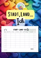 Vorschau - Spiele - Stadt, Land, Ich - Deckblatt